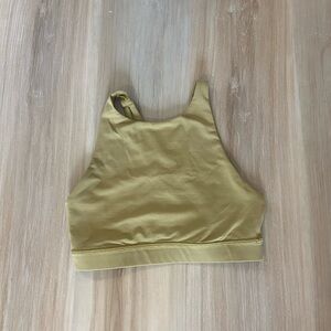 Lululemon Chartreuse Sports Bra